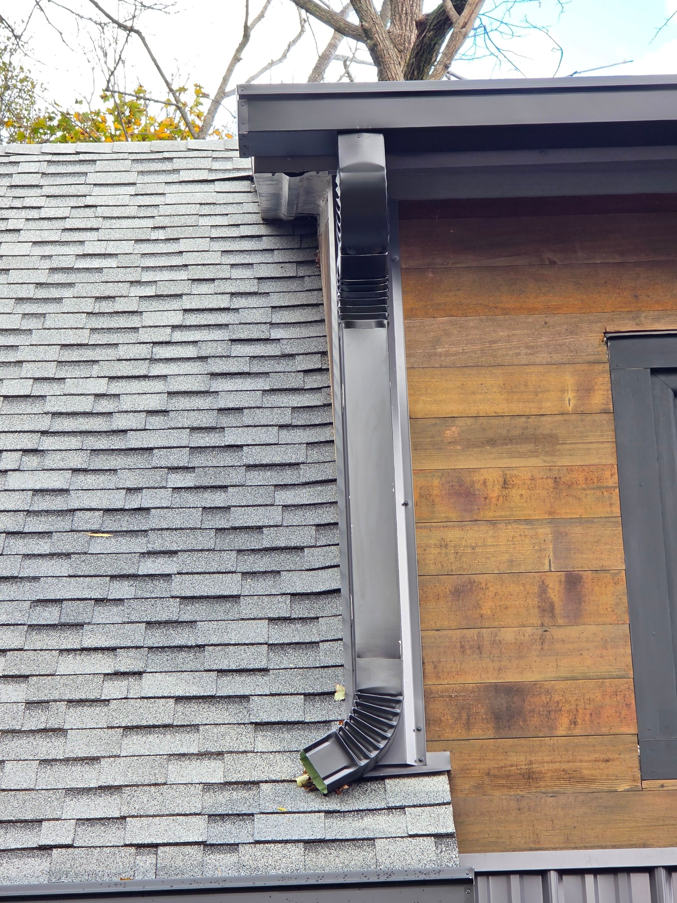 Completed work - Custom Box Style Gutter and Downspout Installation in Ipswich, MA